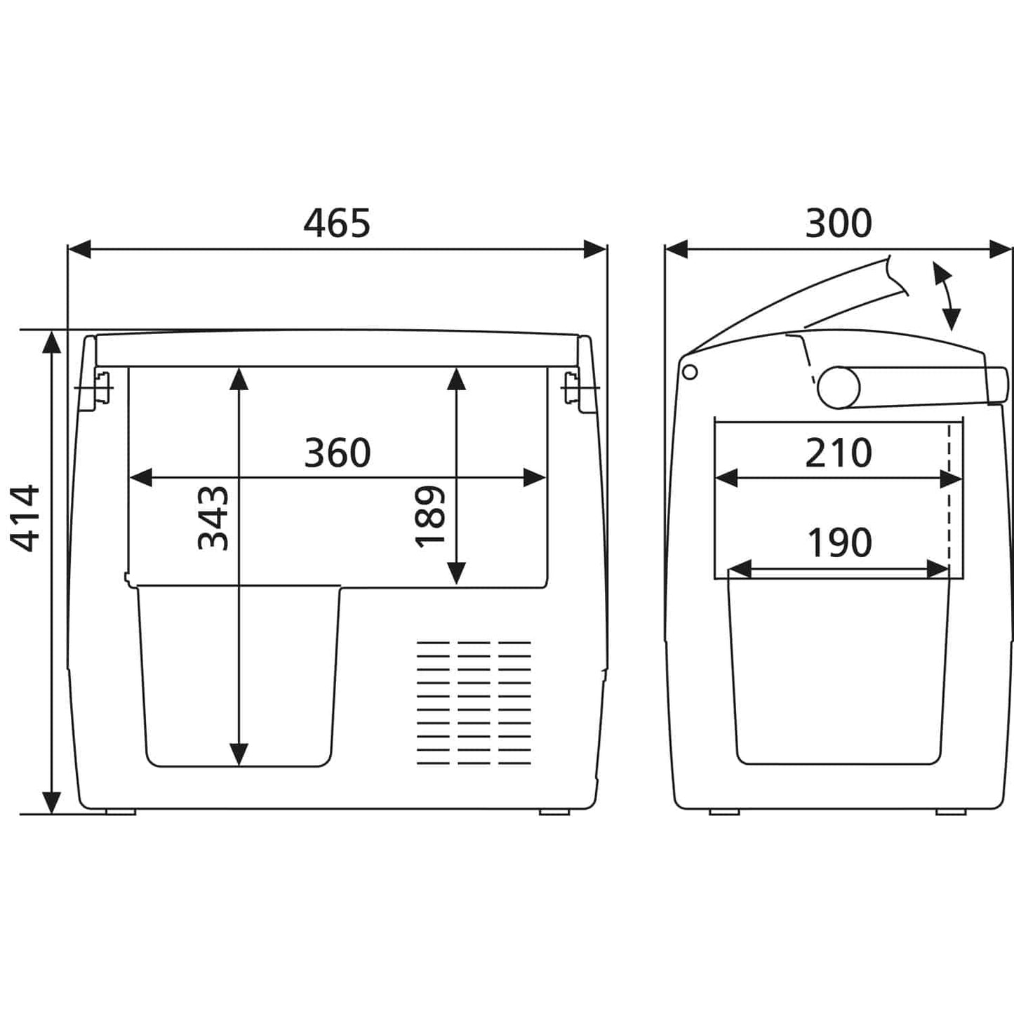 Dometic CDF18 Profi-Kühlbox