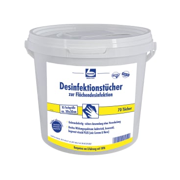 Dr. Becher Desinfektionstücher zur Flächendesinfektion
