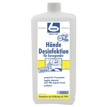 Dr. Becher Hände Desinfektion