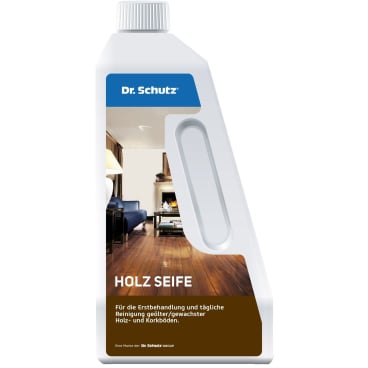 Dr. Schutz GmbH - Dr. Schutz® Holz-Seife Wischpflege, natur - 1 Karton = 6 x 750 ml Flasche