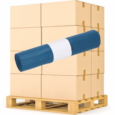 DEISS Abfallsack 120 Liter blau, Typ 60