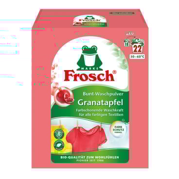 Frosch Bunt-Waschpulver Granatapfel