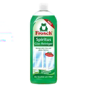 Frosch Glasreiniger mit Spiritus in rPET Flasche, 750 ml