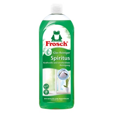 Frosch Glasreiniger mit Spiritus in rPET Flasche, 750 ml