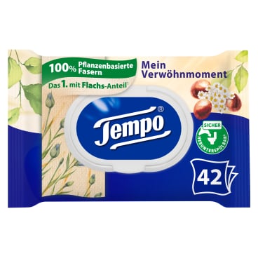 Tempo Sheabutter Feuchte Toilettentücher