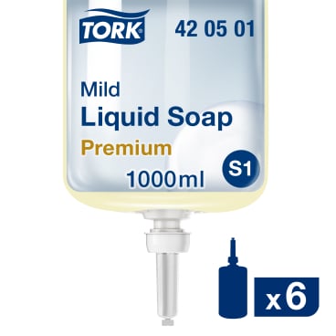 Essity Germany - Tork Flüssigseife Premium S1, S11 kompatibel, rückfettend