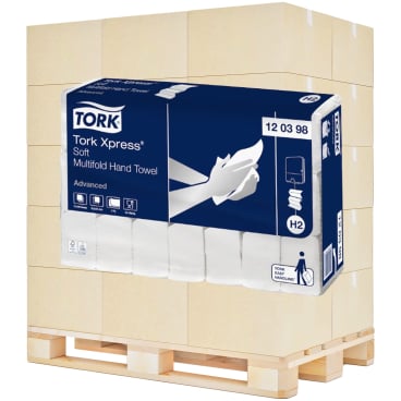 Tork Xpress® Multifold-Handtücher, H2 kompatibel, 2-lagig