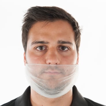 HYGOSTAR® Bartschutz aus Nylon mit Gummizug