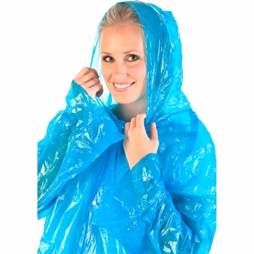 HYGOSTAR® Besucherkittel PE mit Kapuze, einzeln verpackt