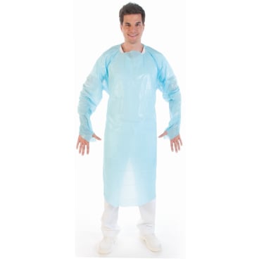 HYGOSTAR® CPE-Schutzkittel mit Daumenloch - stark