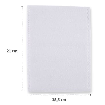 Hygonorm® Waschhandschuh Eco, 21 x 15,5 cm, weiß