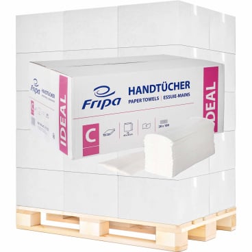 Fripa Papierhandtücher Ideal, C-Falz, 25 x 33 cm