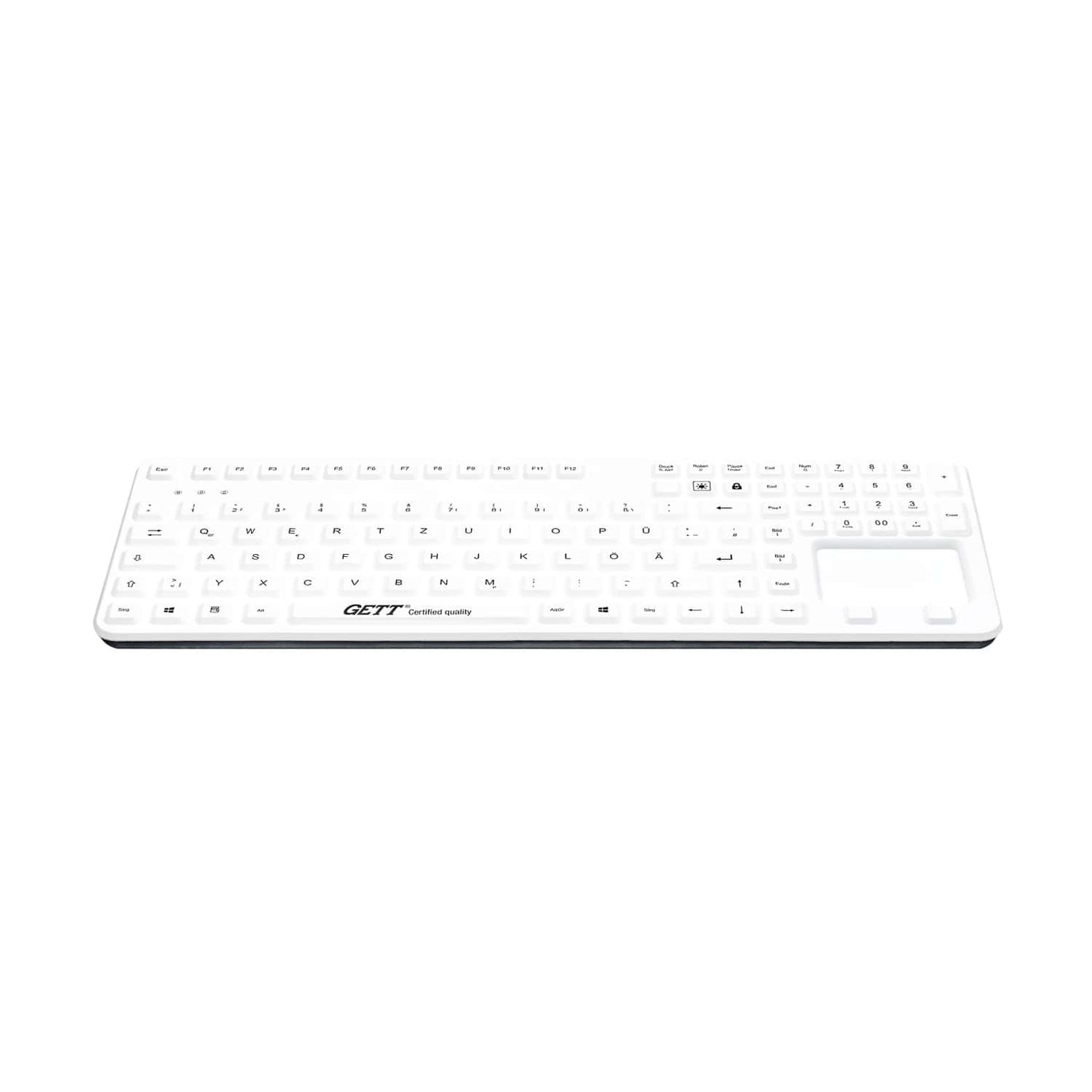 Gett Einbau-Silikontastatur mit Touchpad