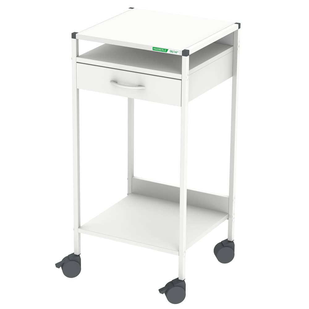 Steharbeitsplatz / Laptop-Wagen
