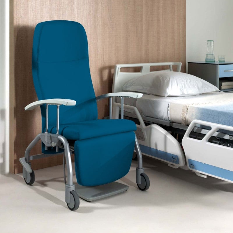 Haelvoet - Ruhe- und Pflegesessel MAURO Duo-line - karmin