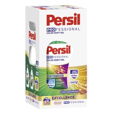 Persil Professional Kraft Gel Flüssigwaschmittel, 130 WL