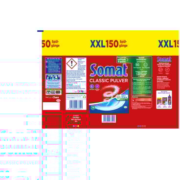 Henkel AG & Co. KGaA - Somat Classic Pulverrein Geschirrspülmittel