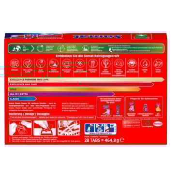 Somat Classic Tabs, Power Geschirr-Spülmaschinentabs