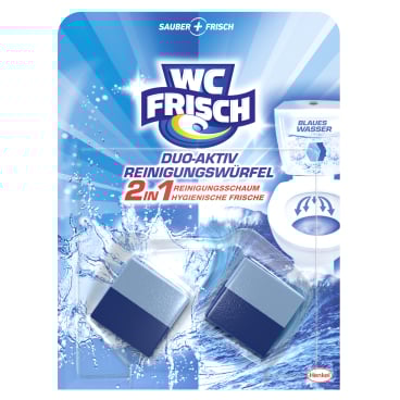 WC Frisch Duo-Aktiv Reinigungswürfel 2in1