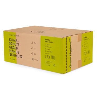 Green Hygiene® FRIEDA Falthandtücher, 2-lagig