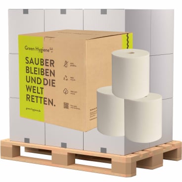 Green Hygiene® HANNELORE Handtuchrolle, 2-lagig