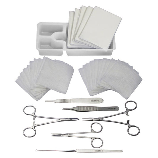 Dermatologie-Set für chirurgische Eingriffe