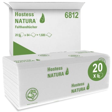 HOSTESS* Natura Handtücher, 2-lagig, groß