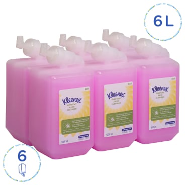 KLEENEX® 6331 Handseife Waschlotion, zart duftend, rosa