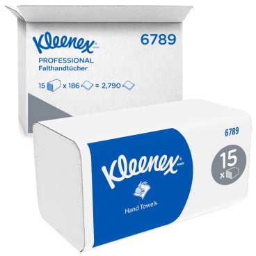 KLEENEX® Falthandtücher, Interfold, weiß