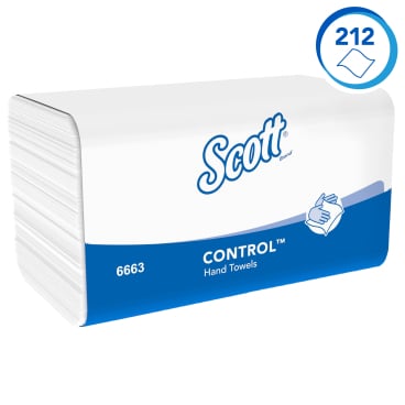 Kimberly-Clark Papierhandtücher SCOTT Control, V-Falz, 22 x 32 cm