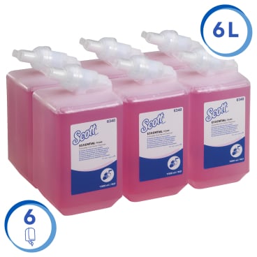 SCOTT® Essential™ Schaumseife, leicht duftend, rosa