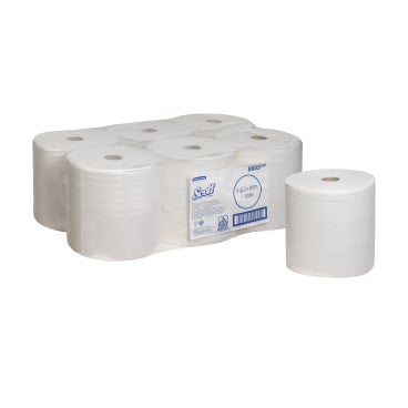 SCOTT® Performance Rollenhandtücher, weiß, 1-lagig