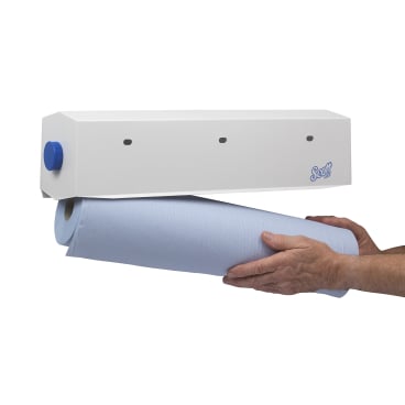 SCOTT® Wandhalter für Liegenabdeckung, weiß