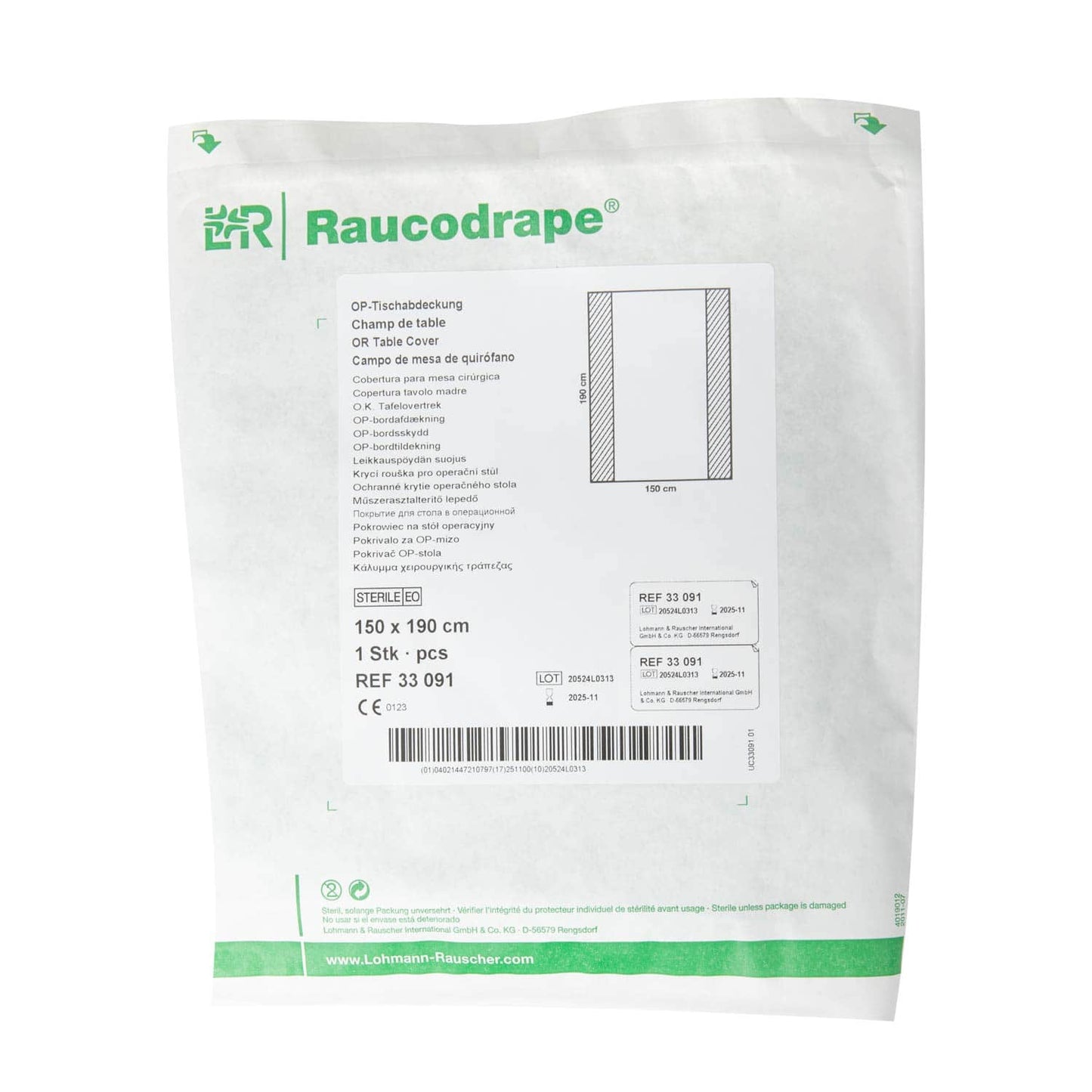 Raucodrape® OP-Tischabdeckung