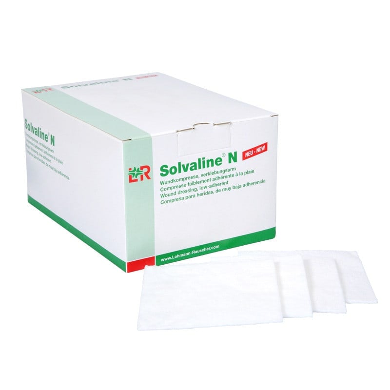 Lohmann-Rauscher - Solvaline N - steril / 5 x 5 cm