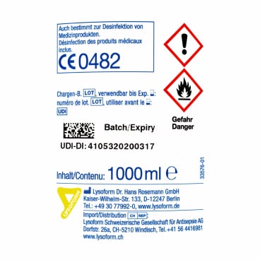 Lysoform Fugaten® Flächendesinfektion, gebrauchsfertig