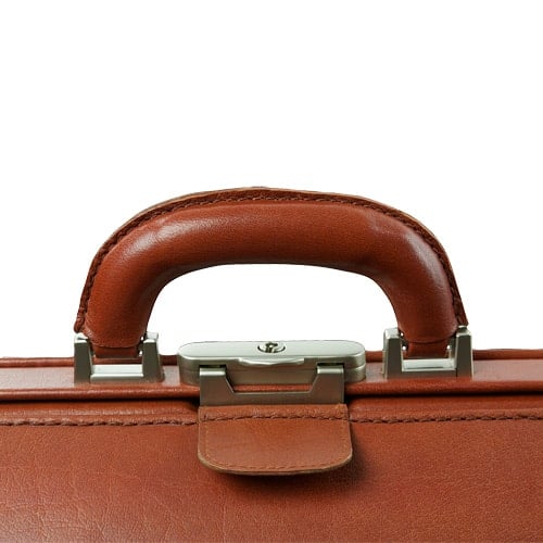 Arzttasche, Leder von M.Wright & Sons schwarz