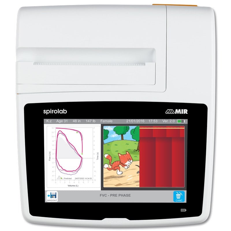 New Spirolab Desktop-Spirometer