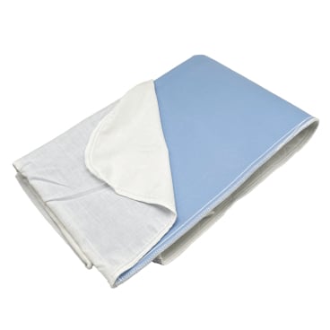 MaiMed® Bettschutzunterlage, waschbar, 90 x 75 cm, blau