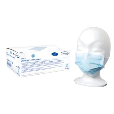 MaiMed® FM Comfort medizinischer OP Mundschutz, mit Gummizug