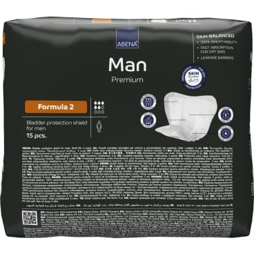ABENA® Man Premium Formula 2 Inkontinenzhosen, grau