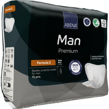 ABENA® Man Premium Formula 2 Inkontinenzhosen, grau