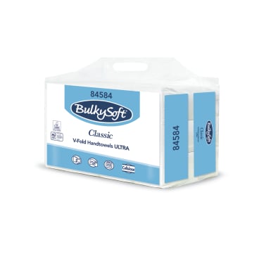BulkySoft® Classic Papier-Handtücher V-Falz, 2-lagig
