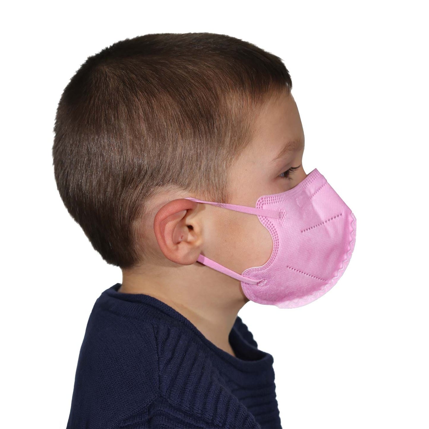 Ohne Herstellerangabe - Bunte FFP2-Maske für Kinder - rosa