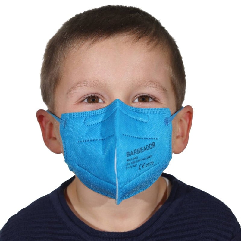 Bunte FFP2-Maske für Kinder