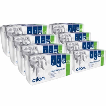 Cilan Toilettenpapier, Tissue, 2-lagig