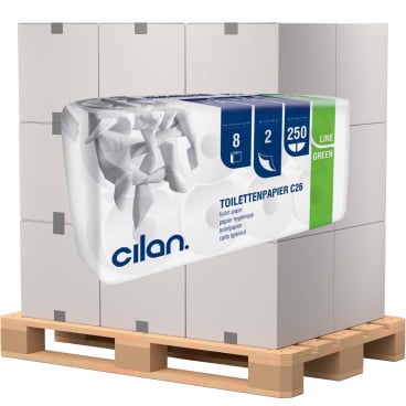 Cilan Toilettenpapier, Tissue, 2-lagig