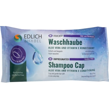 EDLICH & HABEL Shampoo-Haube, gebrauchsfertig, parfümfrei