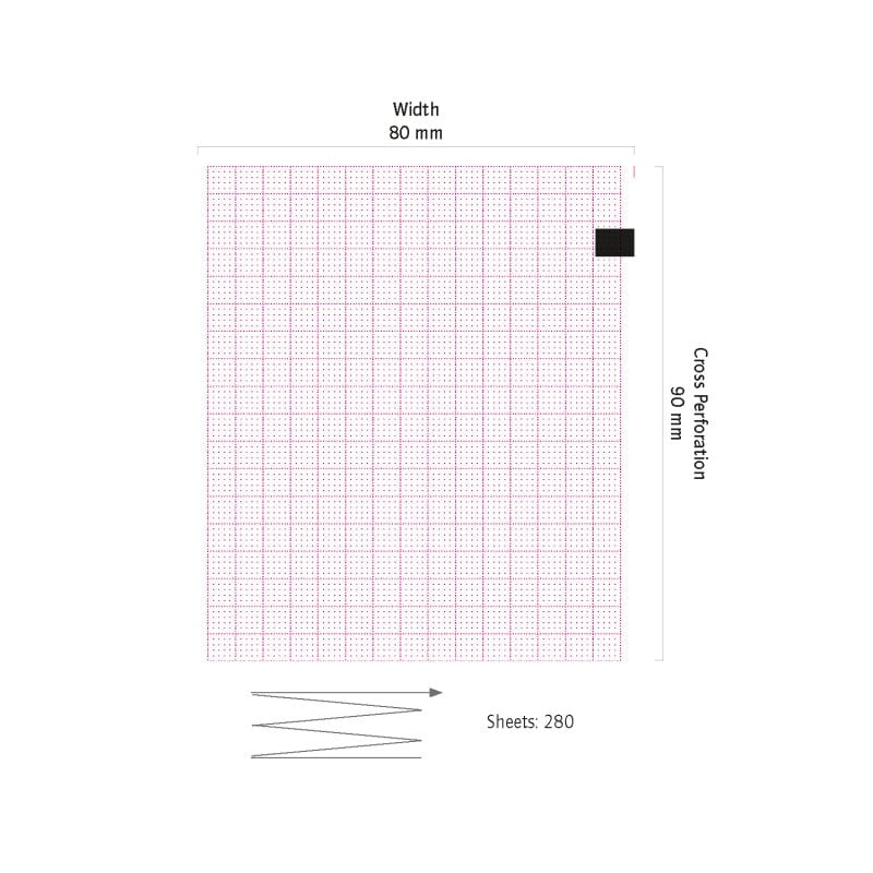Ohne Herstellerangabe - EKG Papier für GE MAC 600/400