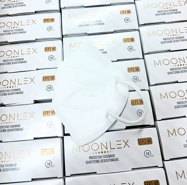 FFP2 Atemschutzmaske, einzeln verpackt - Moonlex